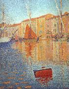 Paul Signac Red Buoy oil